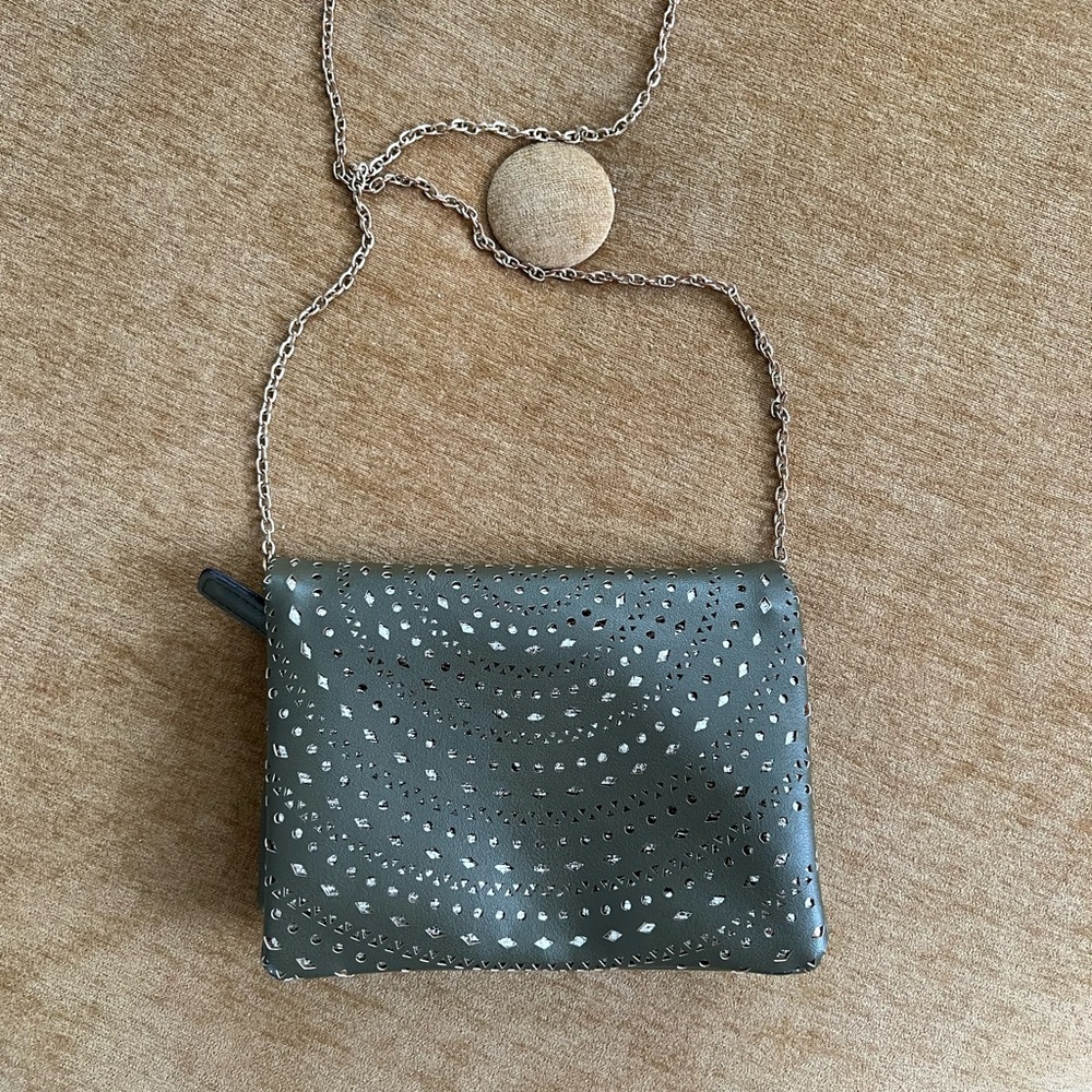 Francesca’s Green Crossbody Bag
